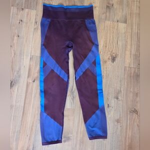 PINK Victoria's Secret  Leggings - Purple and Blue